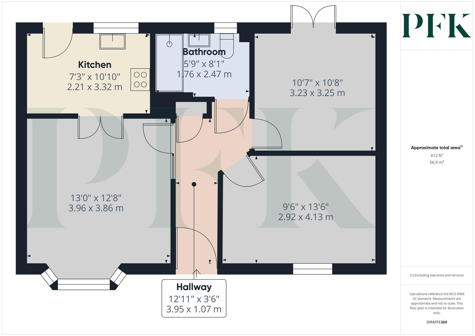 Derwentside Gardens, Cockermouth, CA13 floorplan