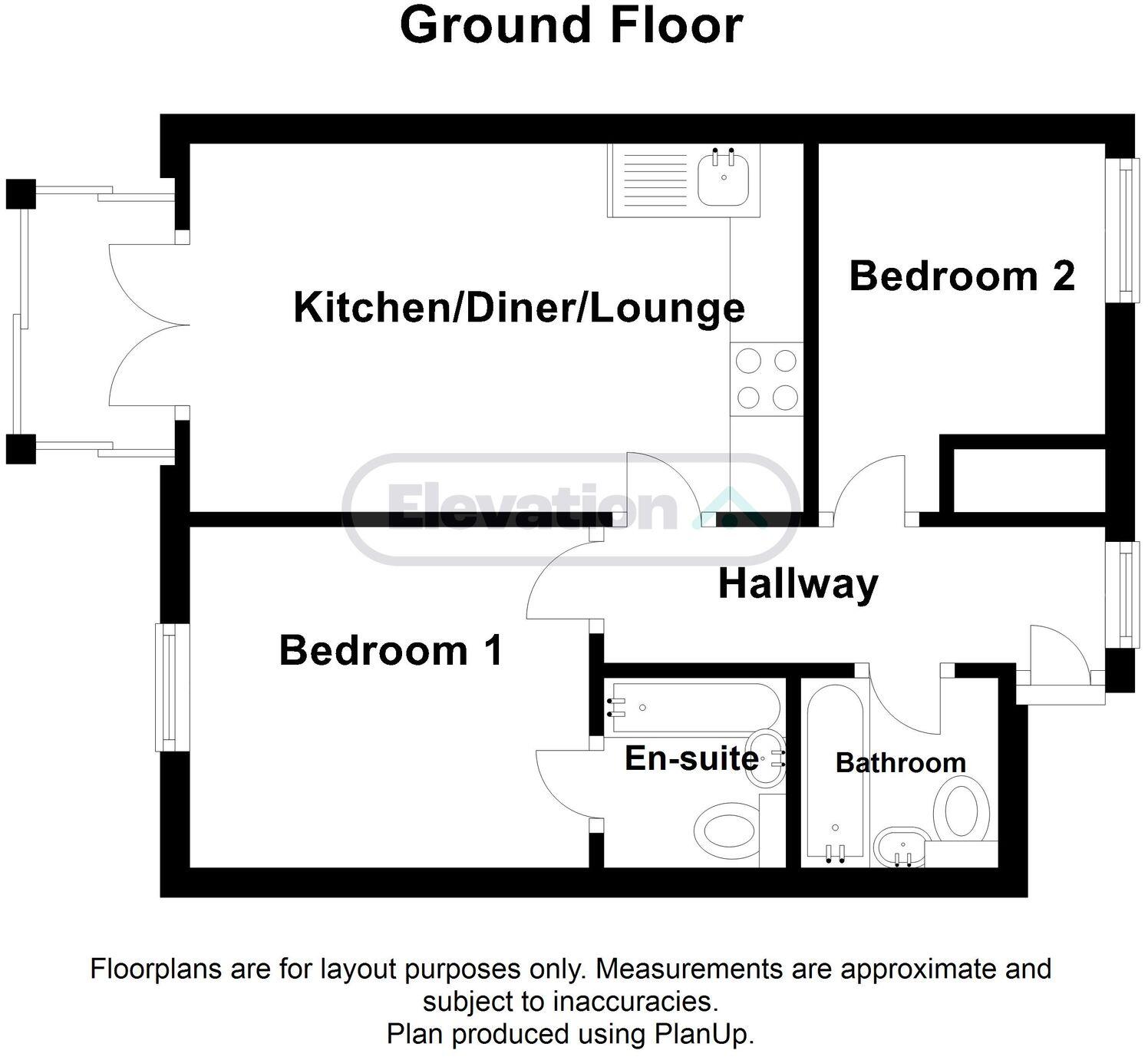 Galapagos Grove, Bletchley, MK3 floorplan