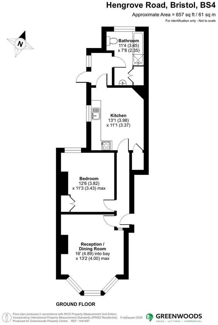 Hengrove Road, Knowle, Bristol floorplan