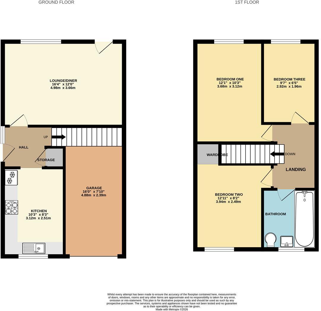 Leyton Drive, Bridgwater floorplan