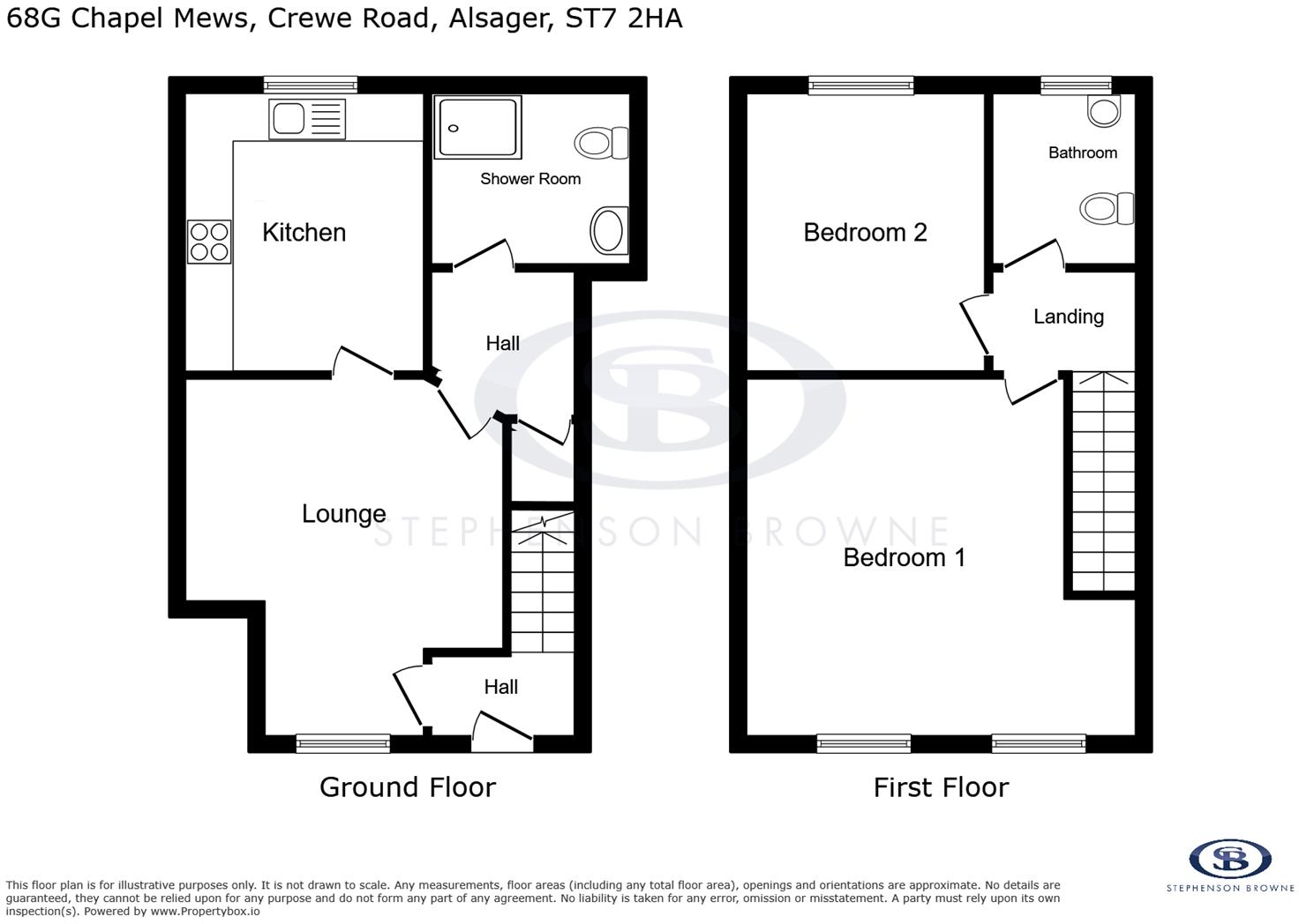 Chapel Mews, Crewe Road, Alsager floorplan