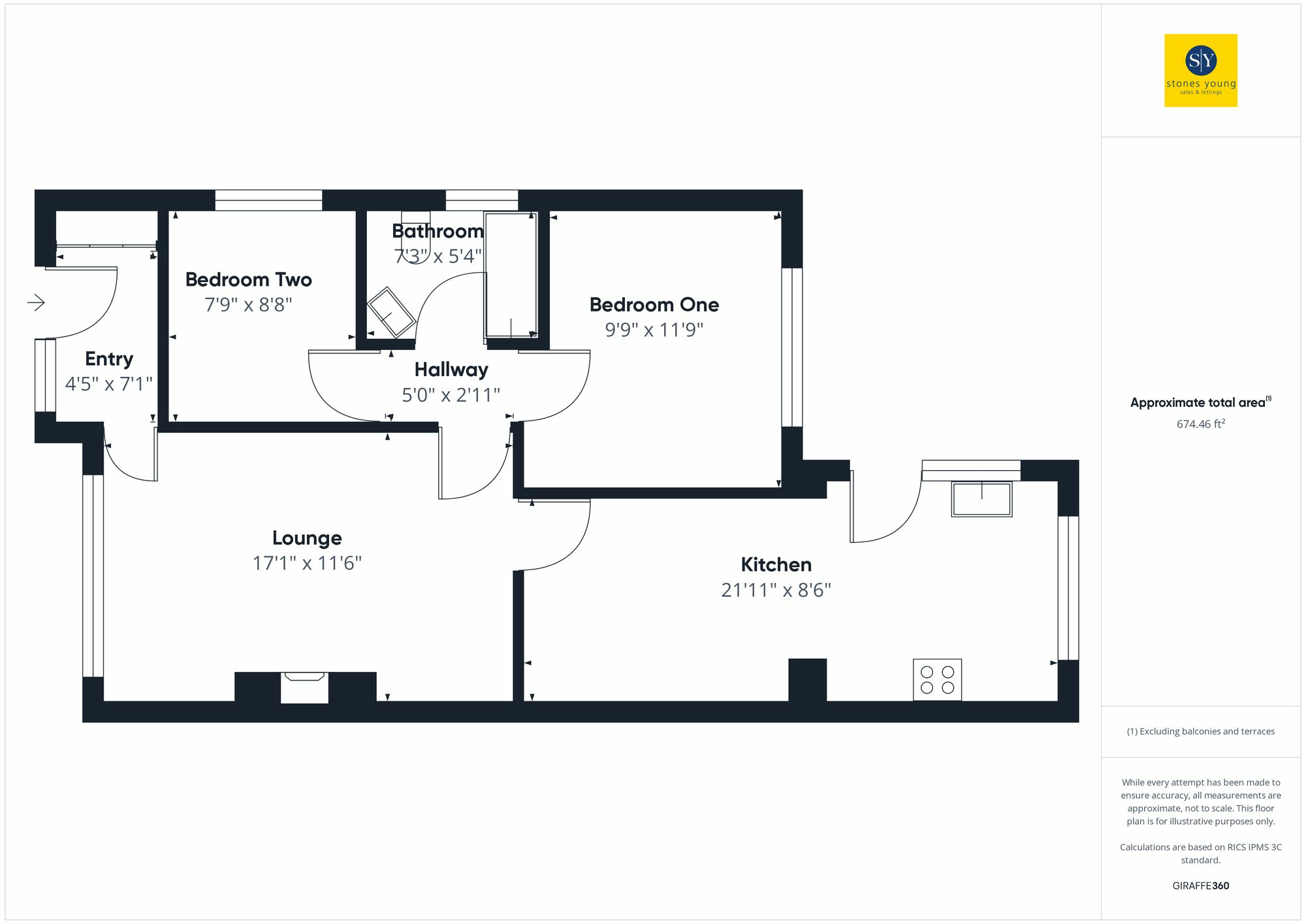 Cunliffe Close, Blackburn, BB1 floorplan