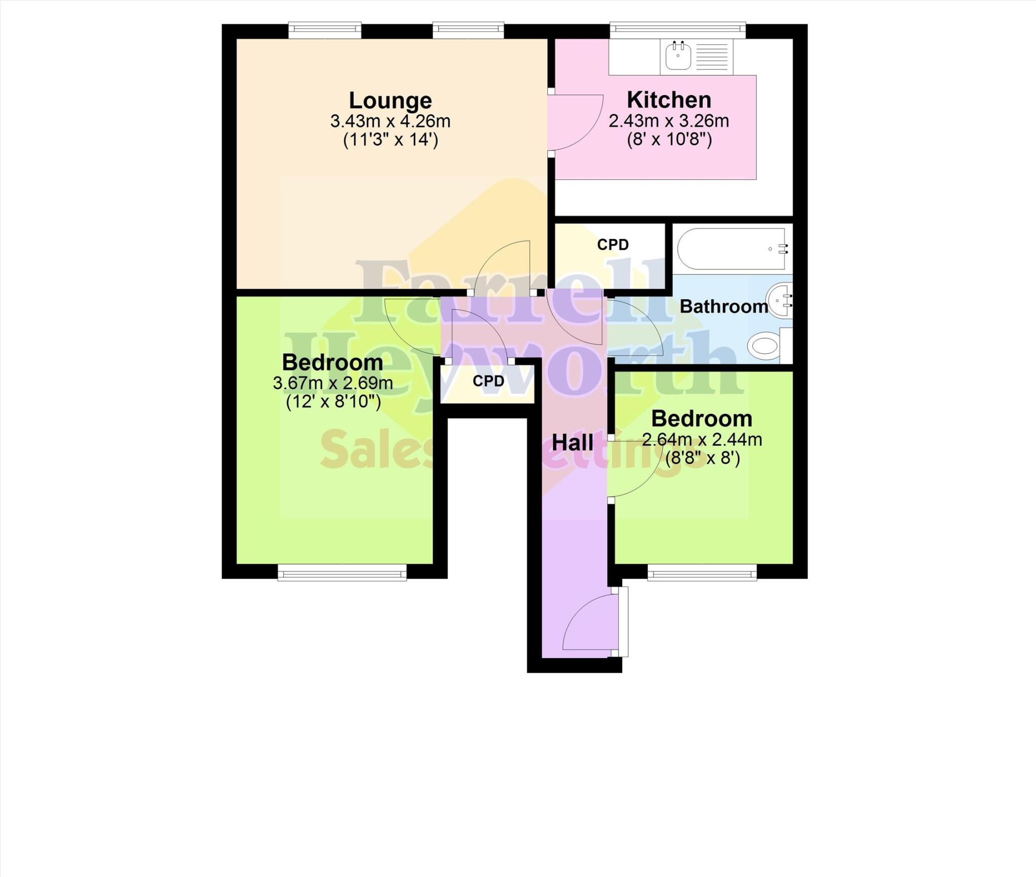St. Davids Grove, Lytham St. Annes floorplan