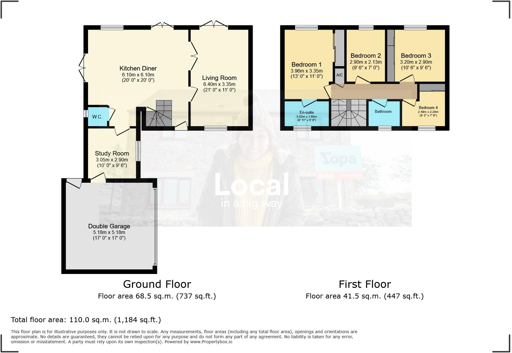 Narraway Grove, Tipton, DY4 floorplan