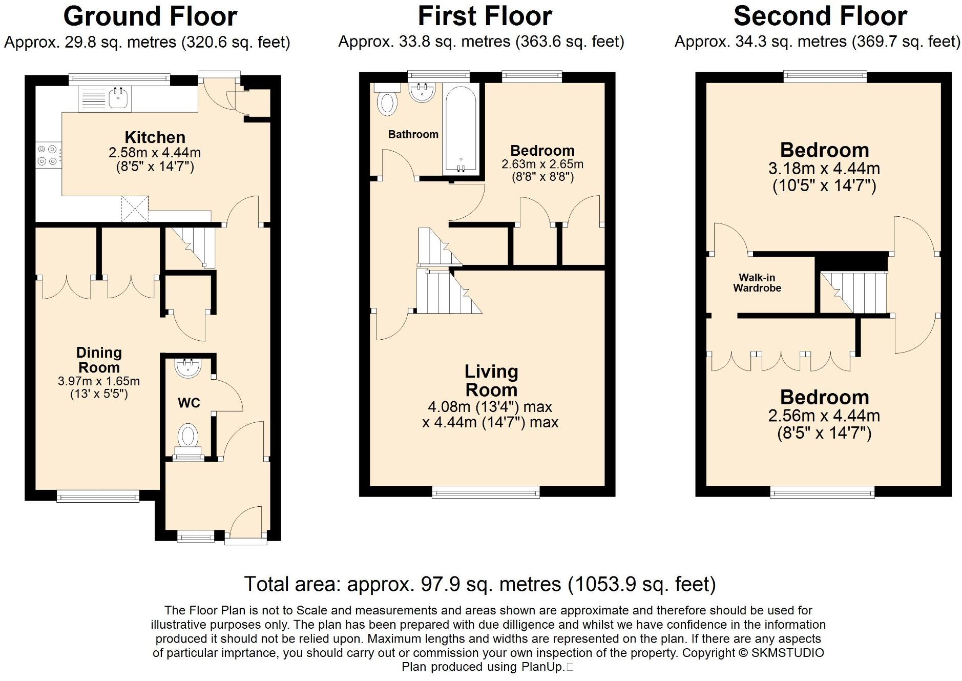 Garland Close, Old Town, Hemel Hempstead, Hertfordshire, HP2 5HU floorplan