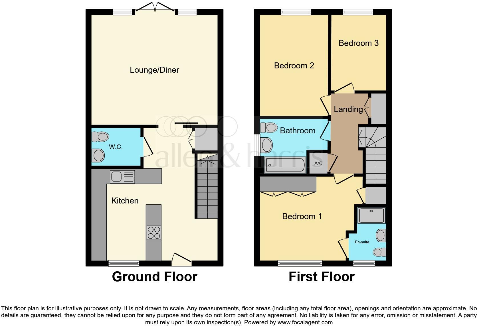 Habitat Way, Wallingford floorplan
