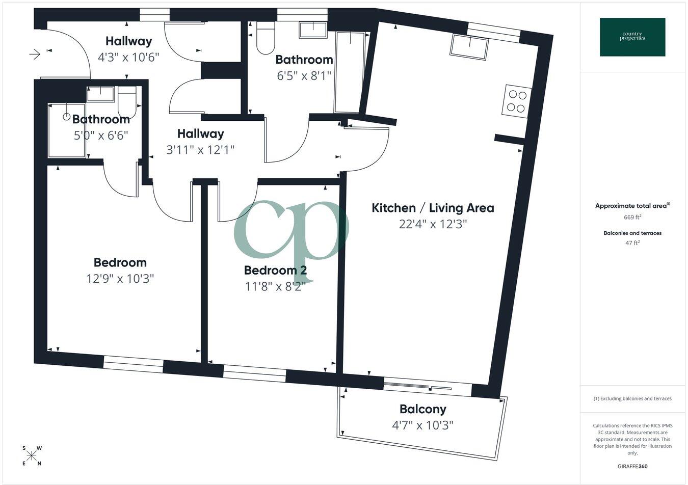 Tavener Drive, Biggleswade, SG18 floorplan