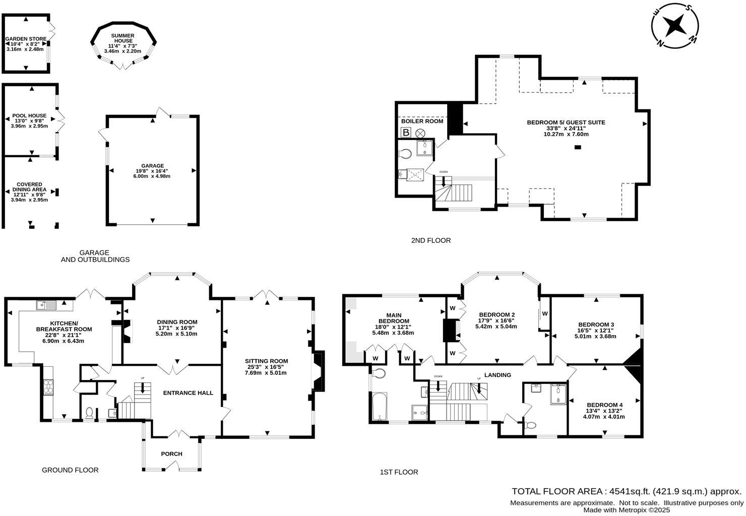 The Glade, Kingswood, Surrey floorplan
