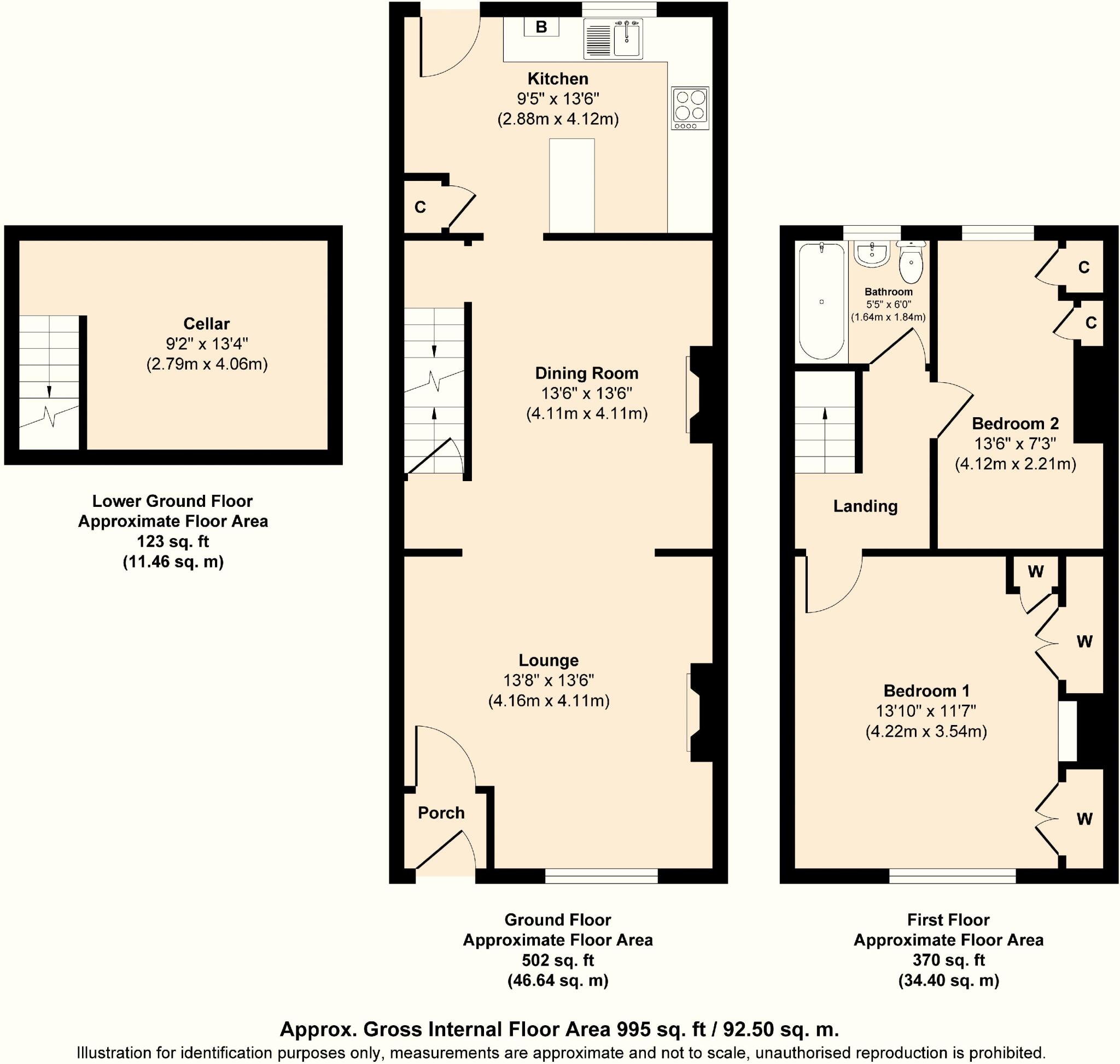 Rochdale Road, Shaw, Oldham, OL2 7JT floorplan