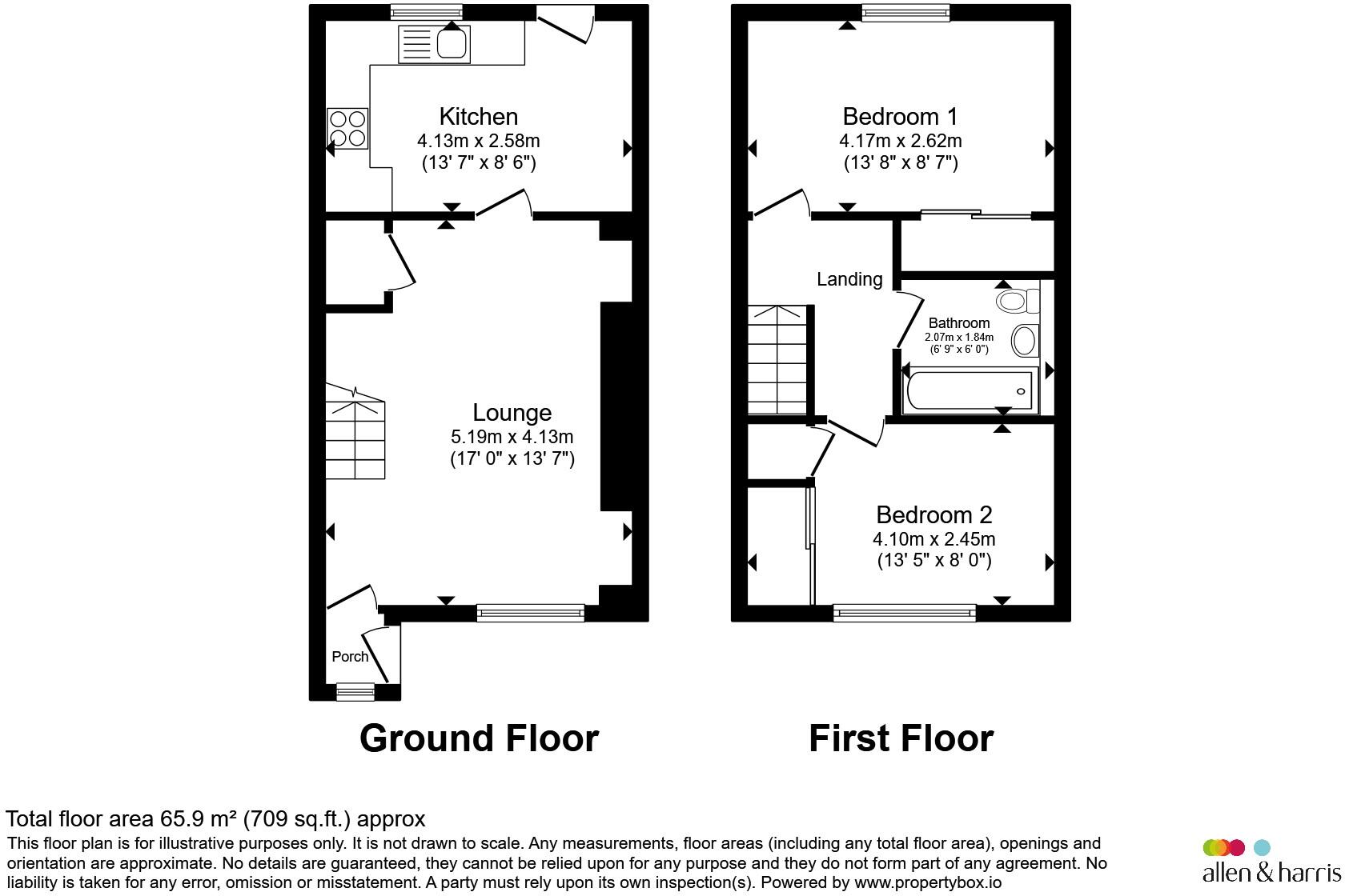 Louden Hill Road, GLASGOW floorplan