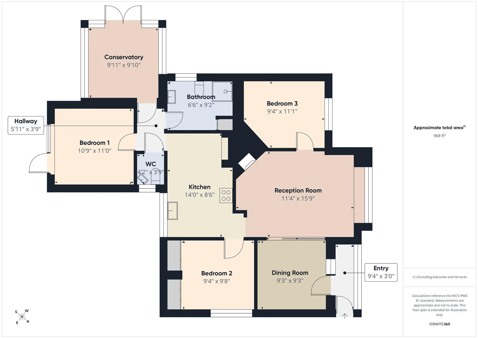 Sea Lane, Saltfleet, Louth floorplan