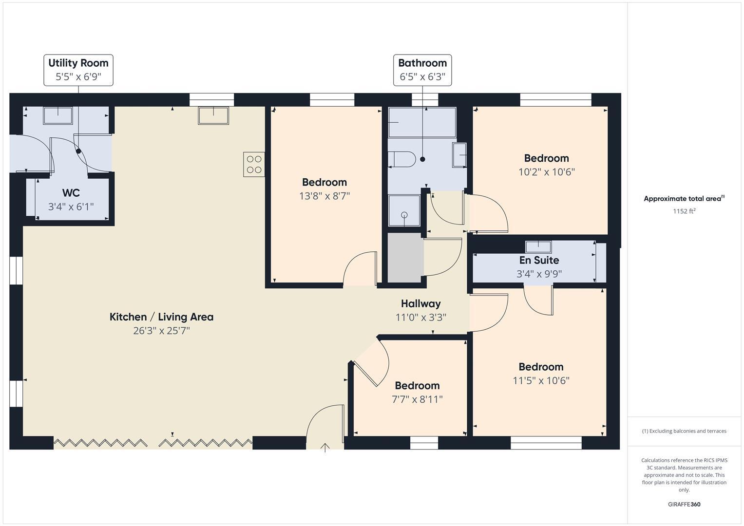 Acresford Road, Netherseal, DE12 8DT floorplan