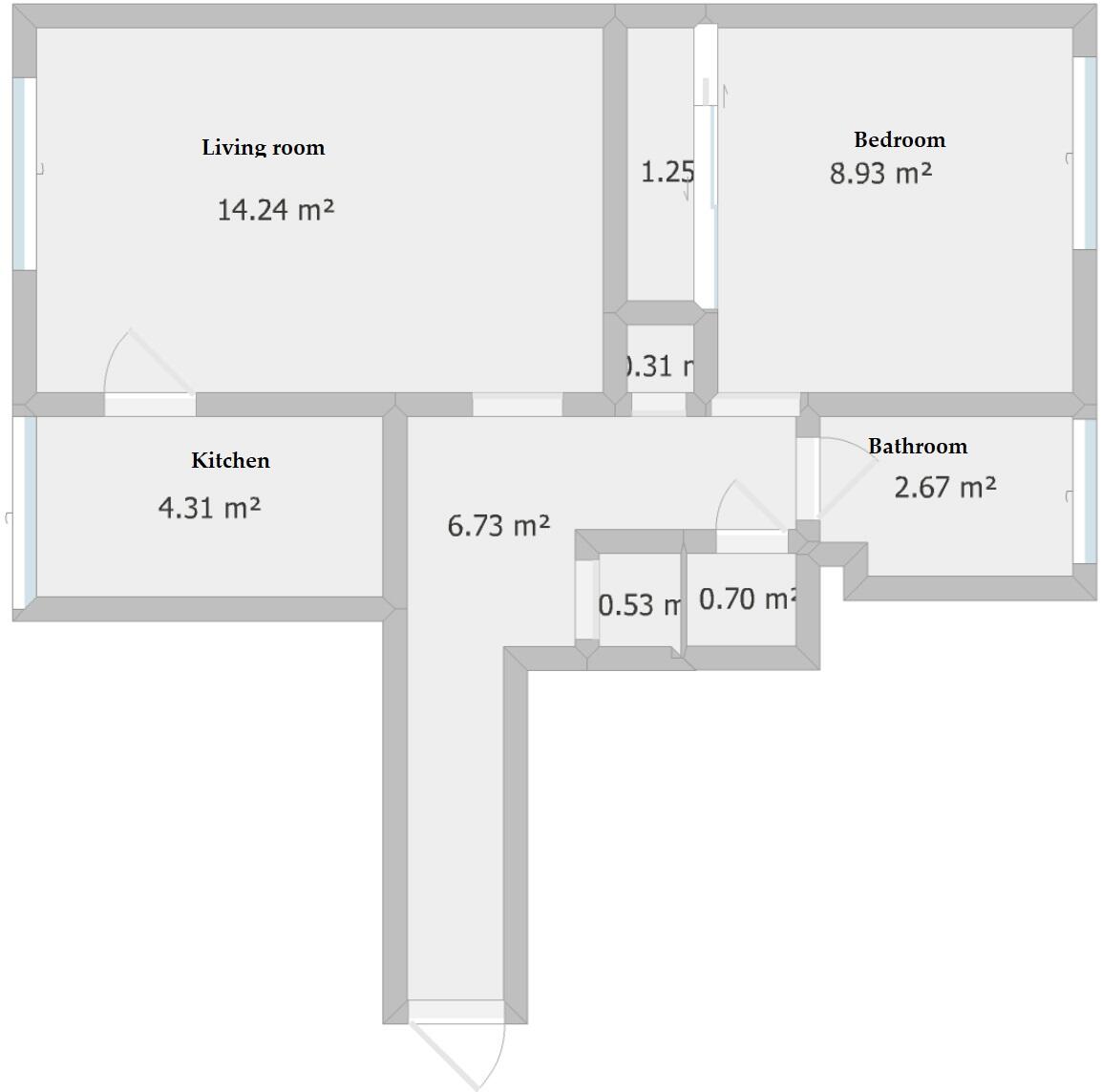 Hutchesontown Court, Glasgow, G5 floorplan