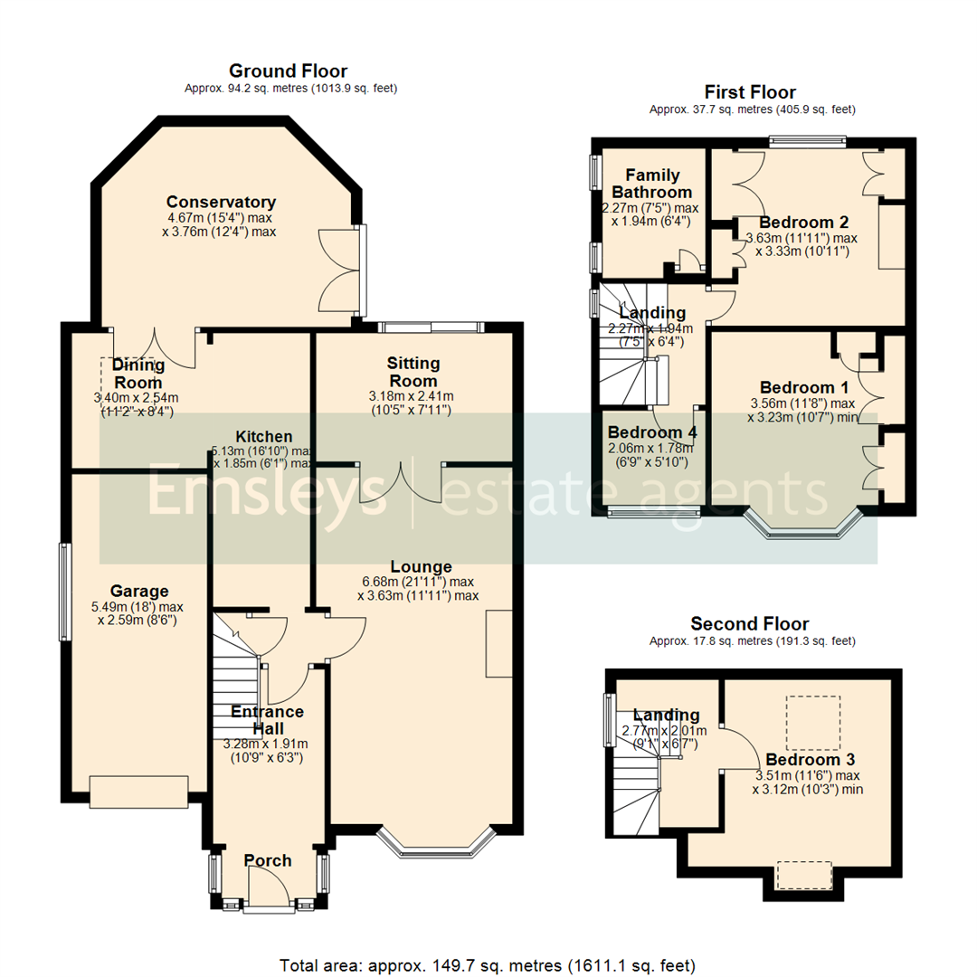 Wakefield Road, Garforth Leeds floorplan