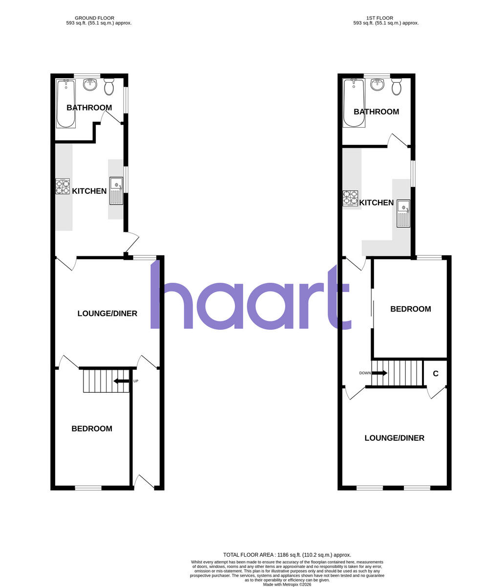 Navigation Road, Chelmsford floorplan