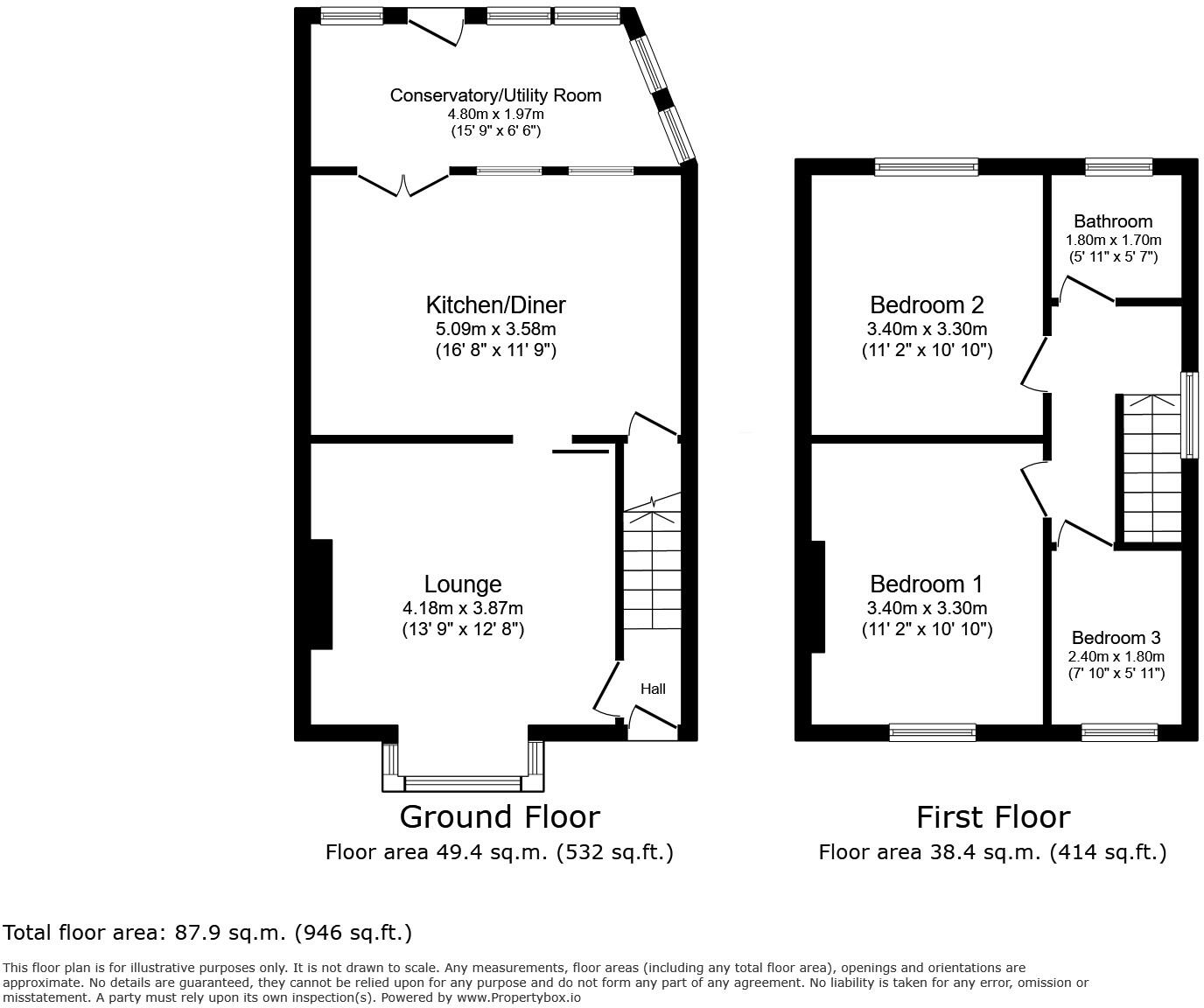 65, Lingwell Gate Lane floorplan
