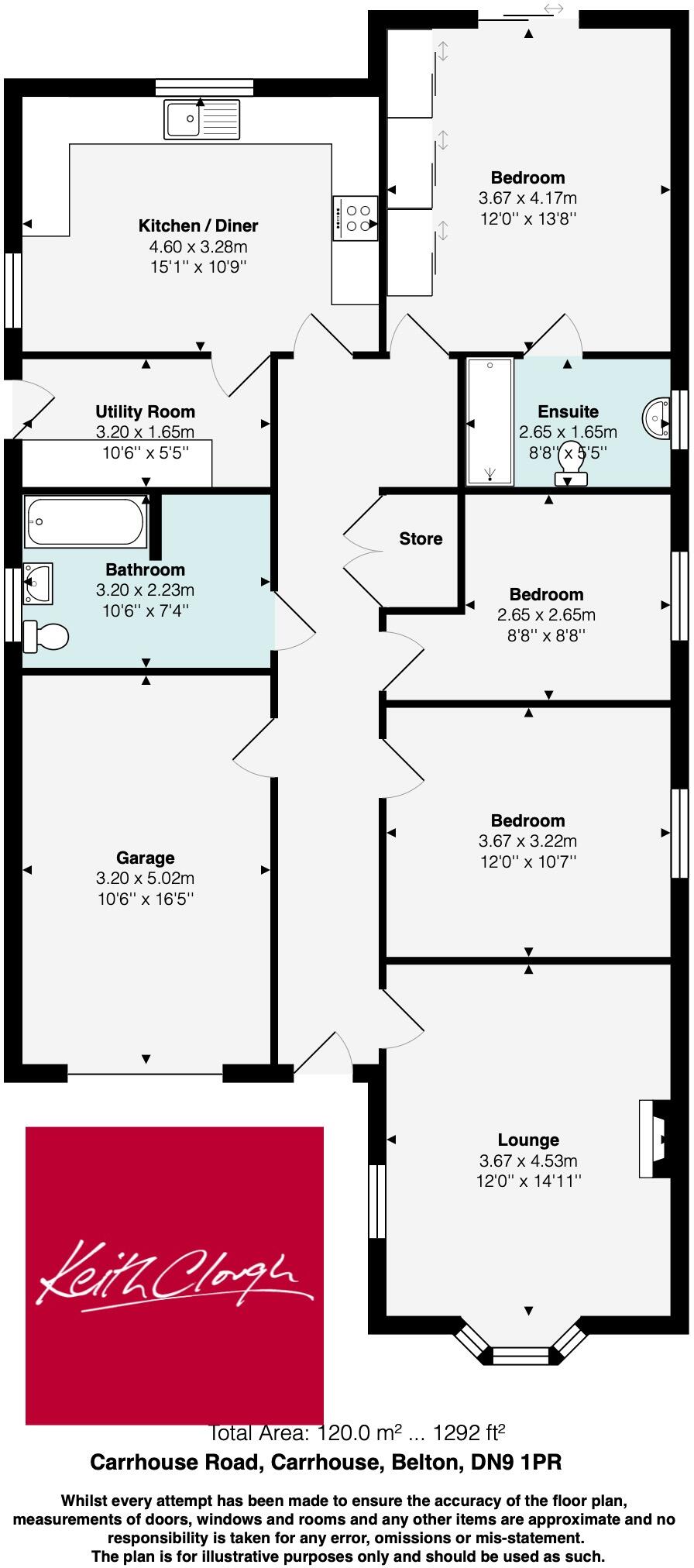 Carrhouse Road, Belton floorplan