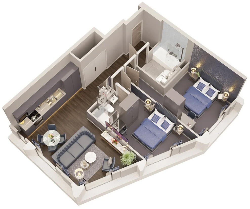 The Gateway, Liverpool Business District floorplan
