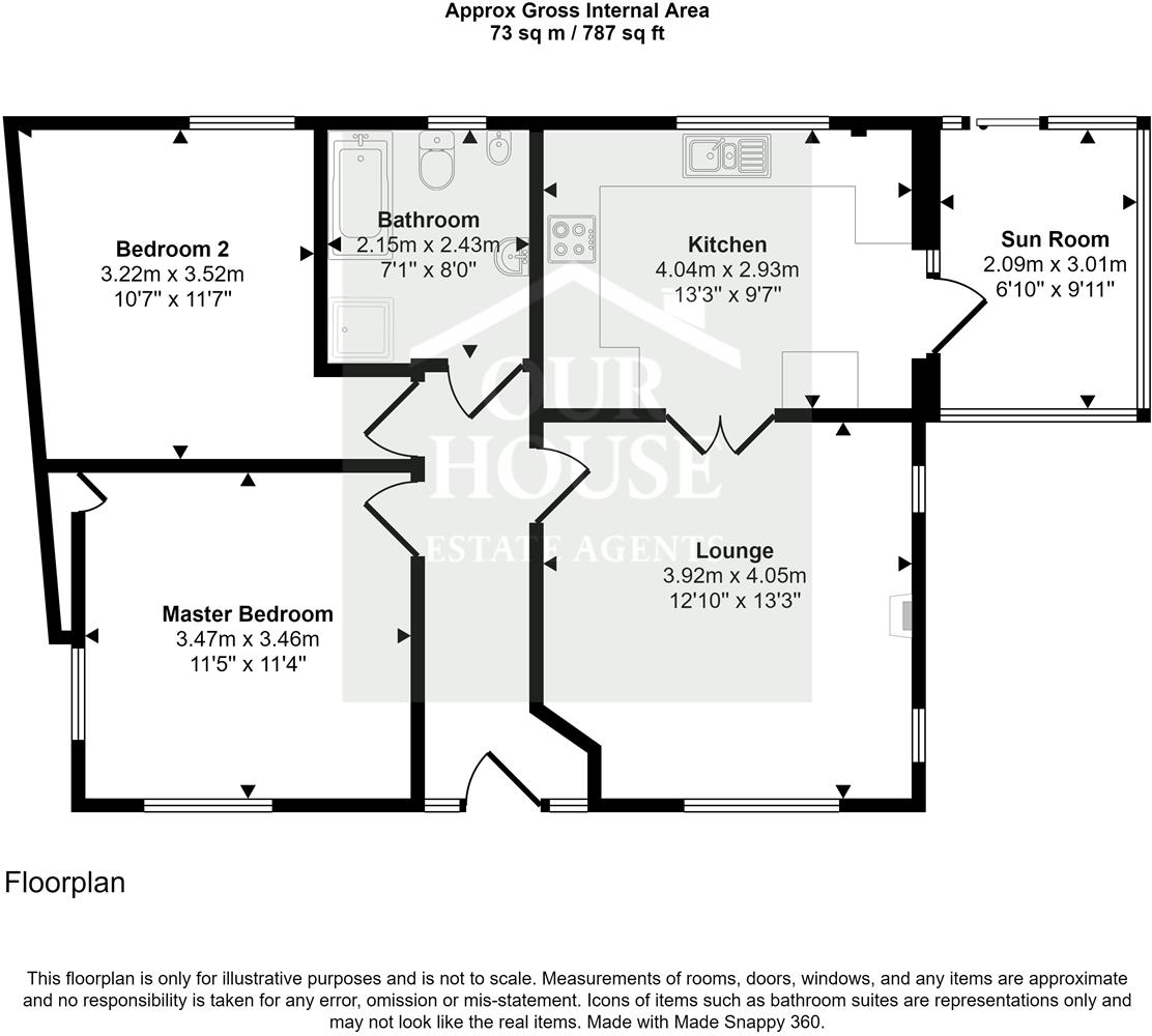 The Levels, Hornsea floorplan