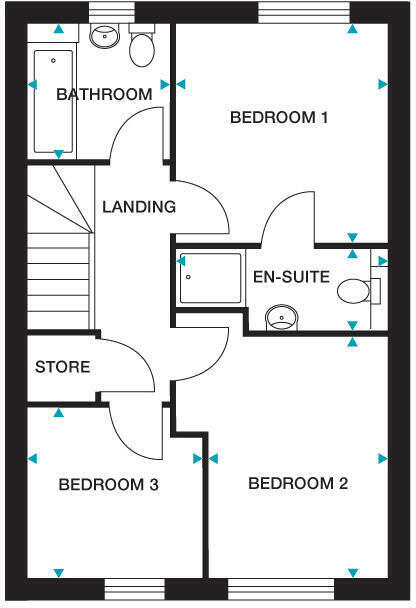 Parkway,
Gaywood,
King's Lynn,
Norfolk,
PE30 4WU floorplan