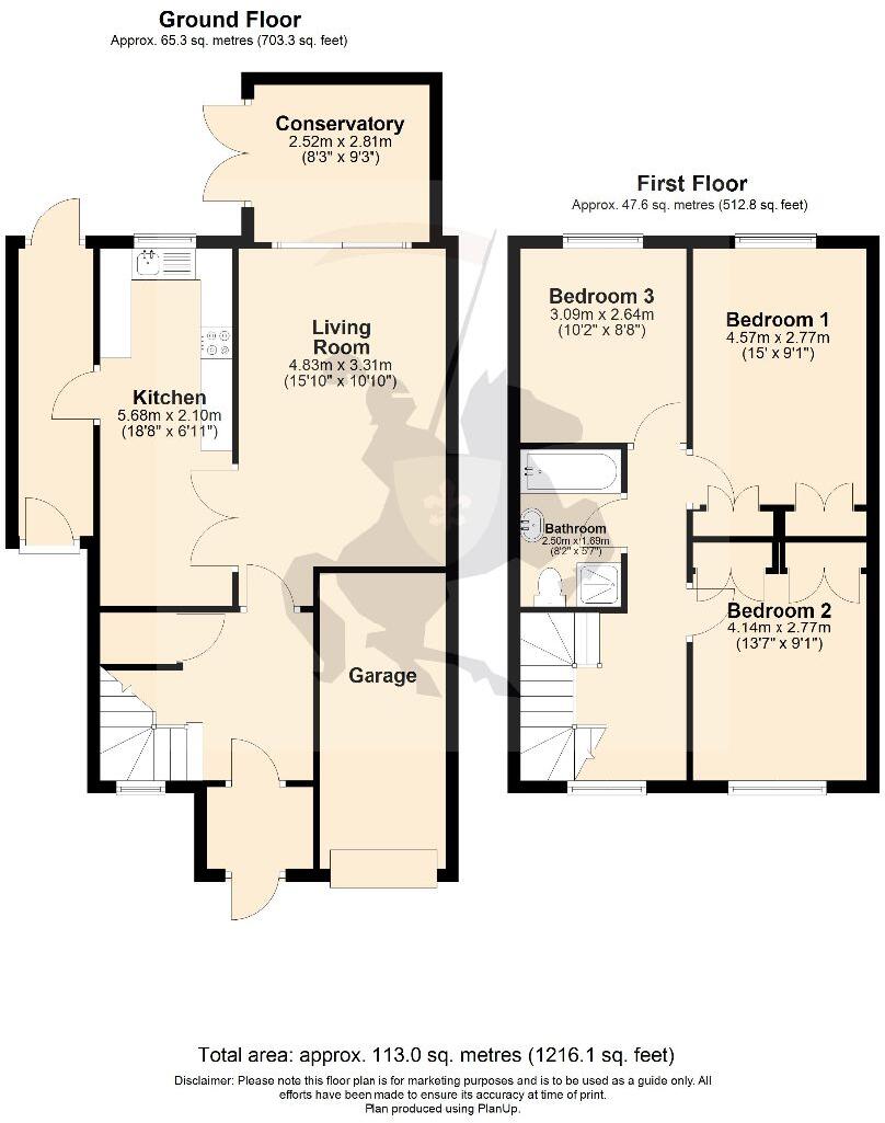 Orchard Rise, Birmingham floorplan