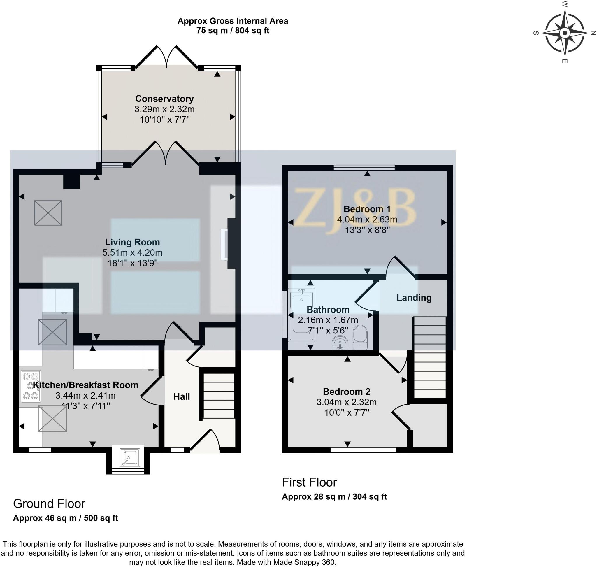 16, The Orchard, Bicton Heath, Shrewsbury,  SY3 5AW floorplan