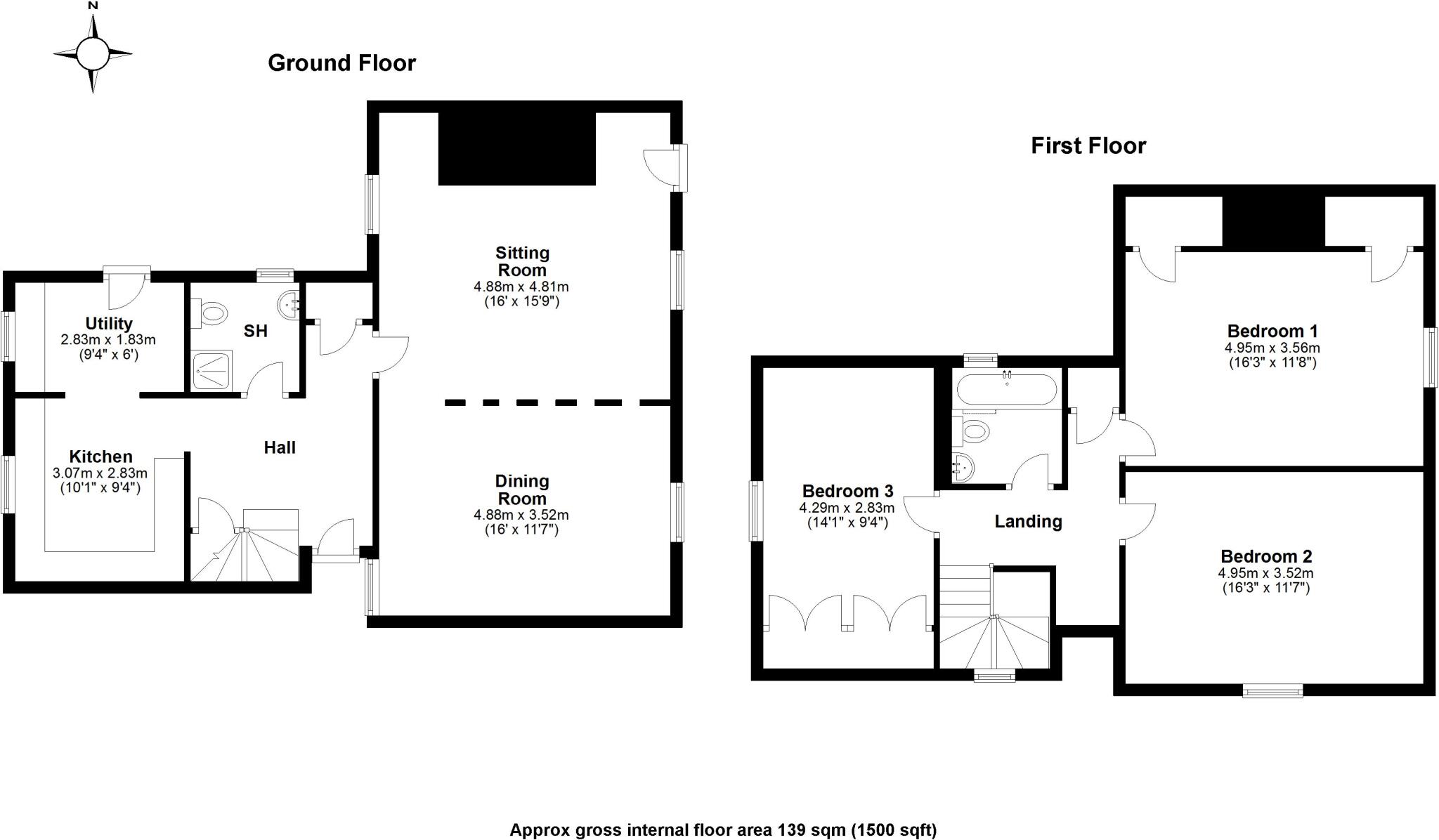 The Cross, Elsenham, Bishop's Stortford, Essex, CM22 floorplan