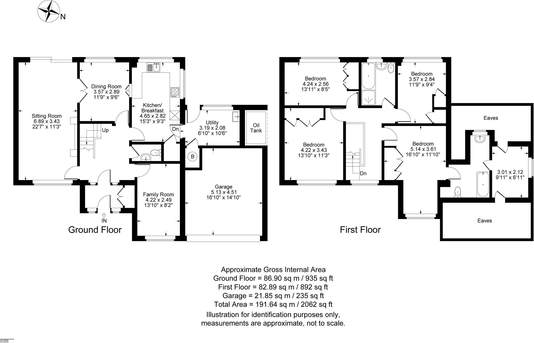 Chartwell Drive, Charlbury, Oxfordshire, OX7 floorplan