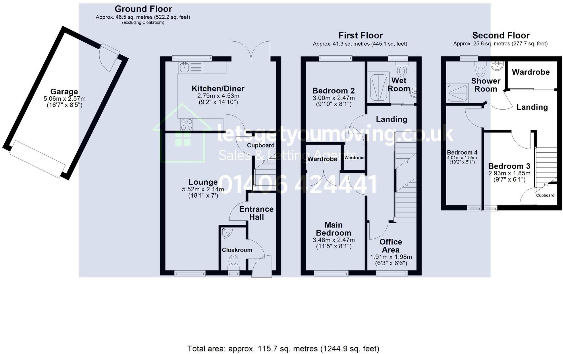 Greenwich Avenue, Holbeach floorplan