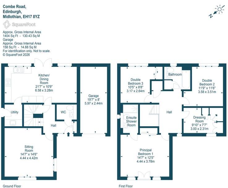 1 Combe Road, Gilmerton, Edinburgh, EH17 8YZ floorplan