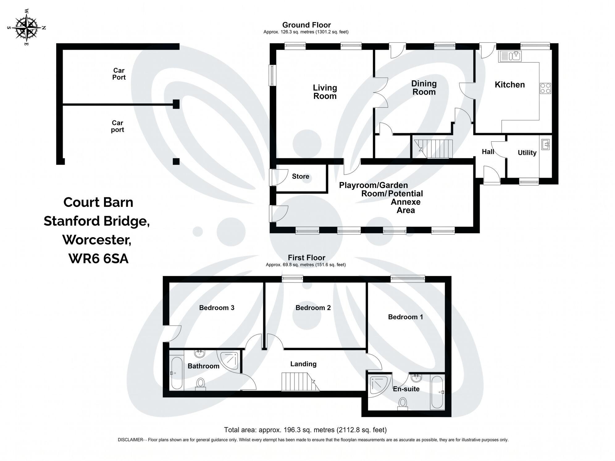 Stanford Bridge, Worcester, WR6 floorplan