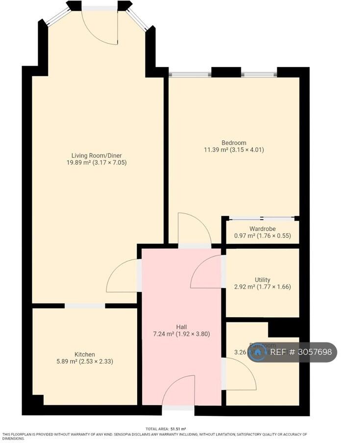 Berneslai Close, Barnsley, S70 floorplan