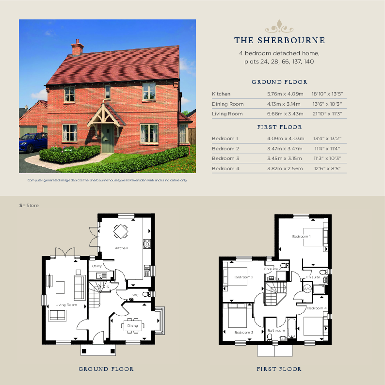 Graze Hill, 
Bedford, 
MK44 2FL floorplan