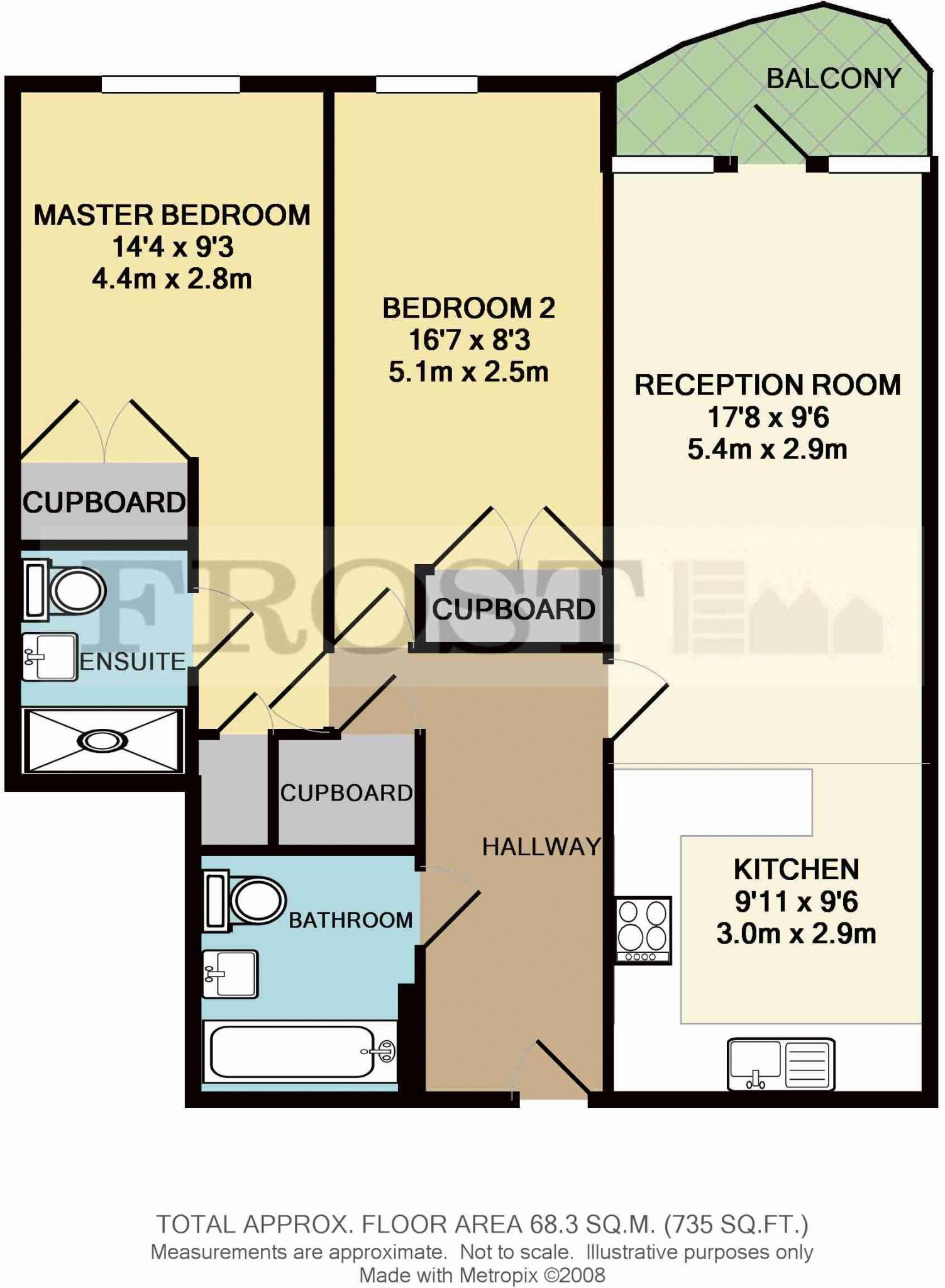 Gemini Court, Brighton Road, Purley floorplan