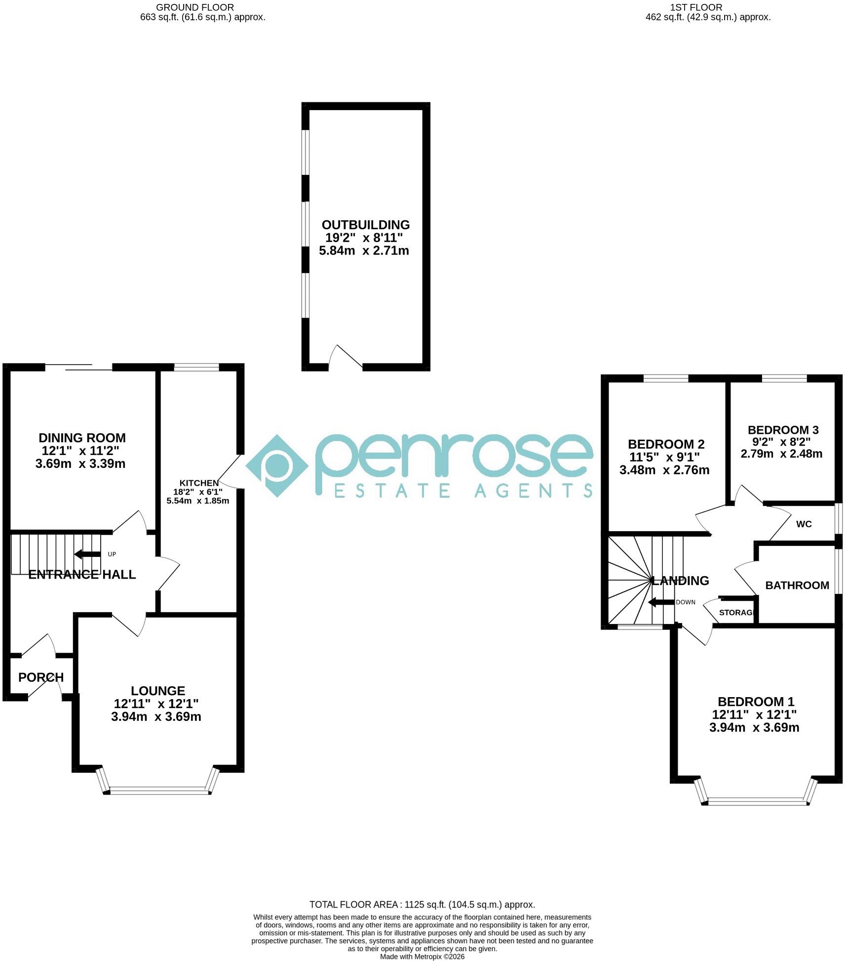 Longfield Drive, Luton, Bedfordshire, LU4 8RF floorplan