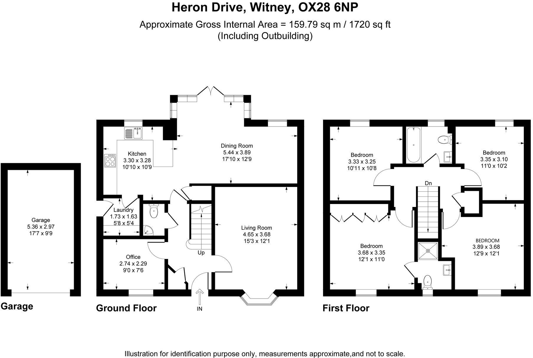 Heron Drive, Witney, OX28 floorplan