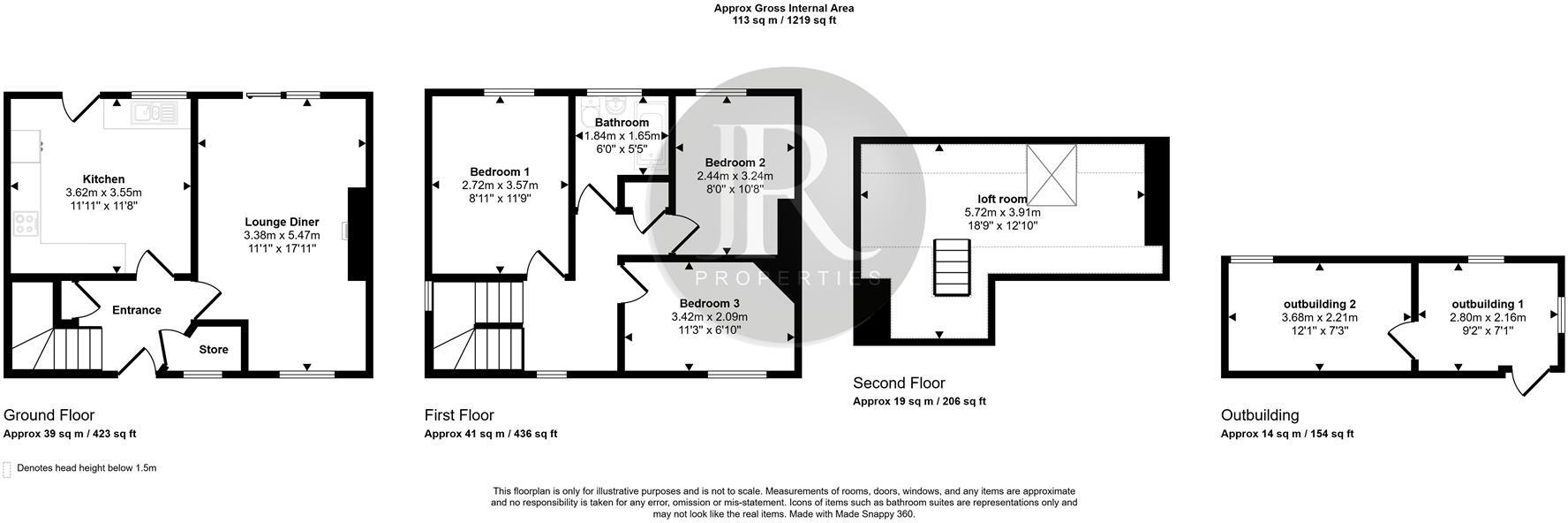 Birch Lane, Brereton, Rugeley floorplan