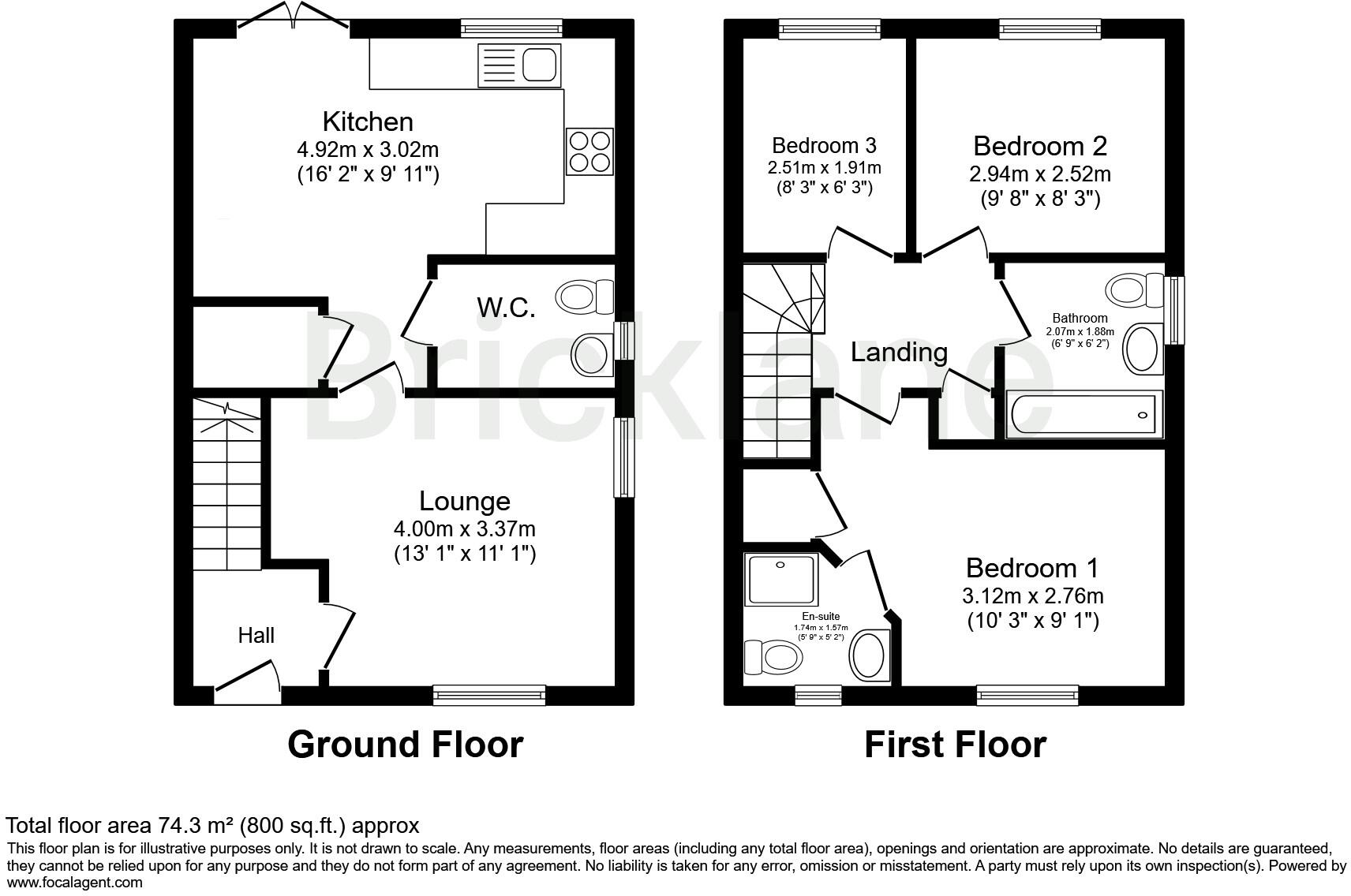 Funnell Drive, Stone Cross, PEVENSEY floorplan