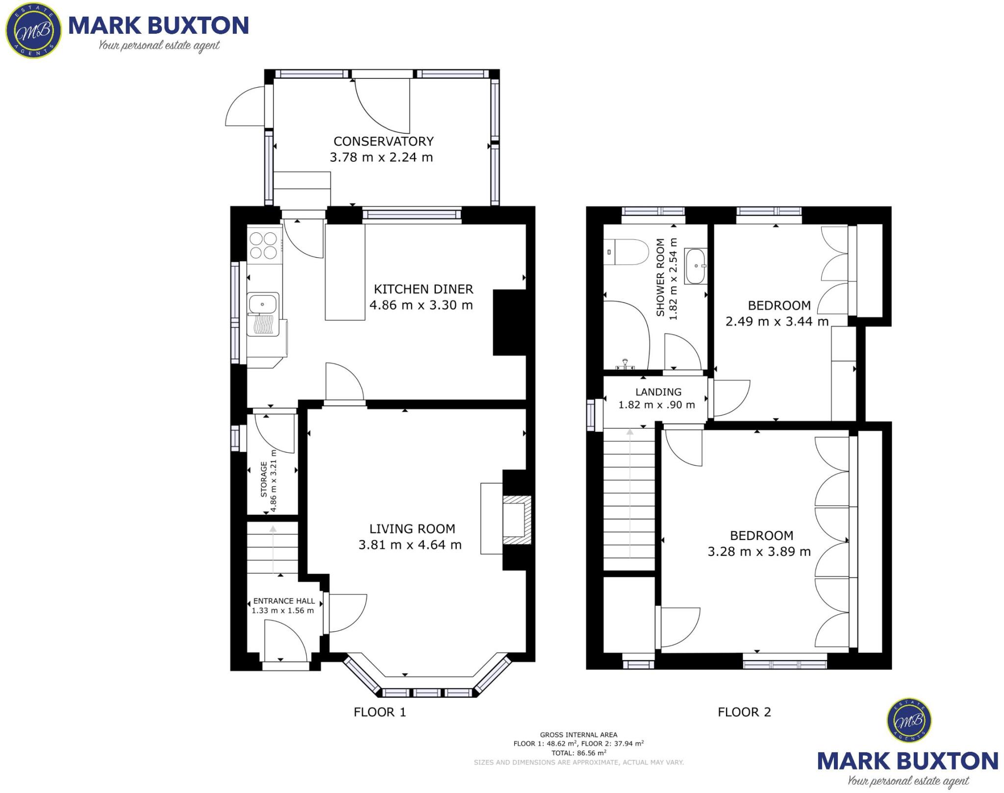 Leamington Gardens, Newcastle-under-Lyme floorplan