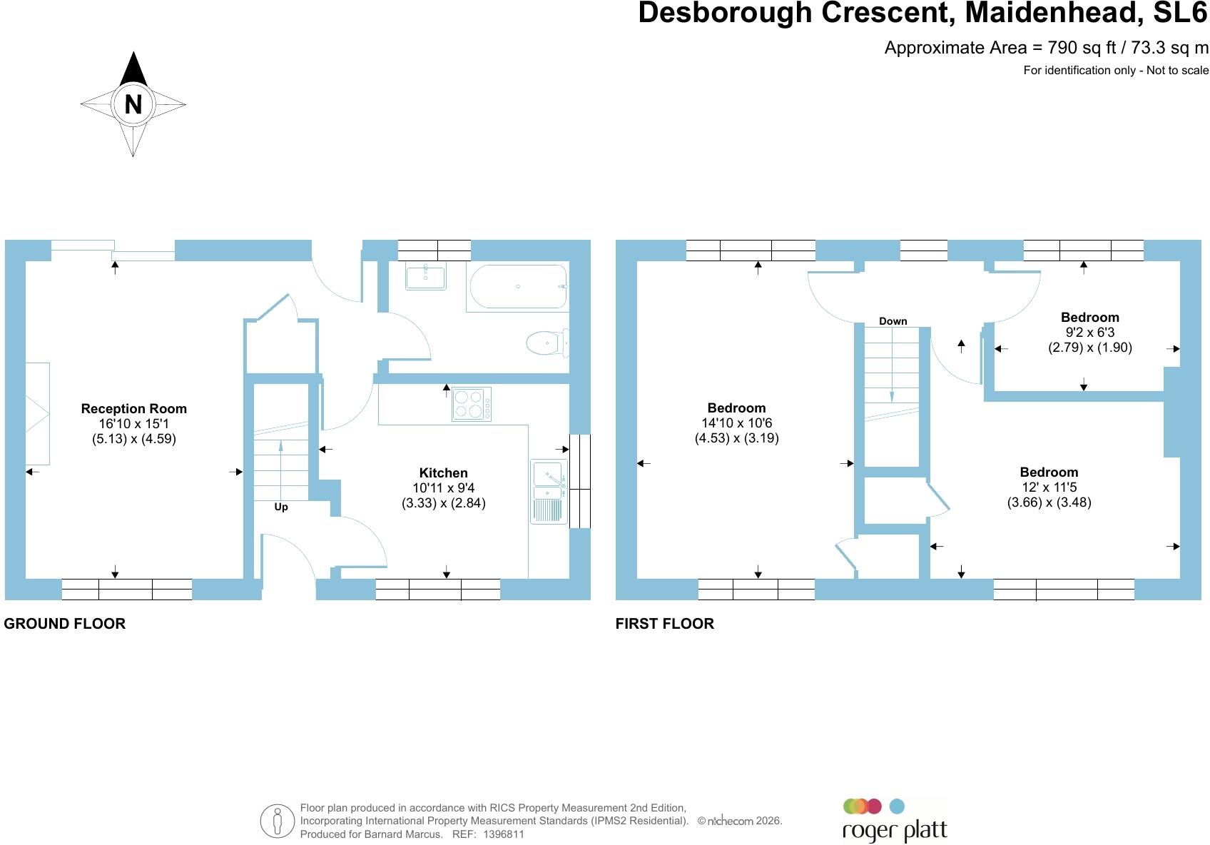 Desborough Crescent, Maidenhead floorplan