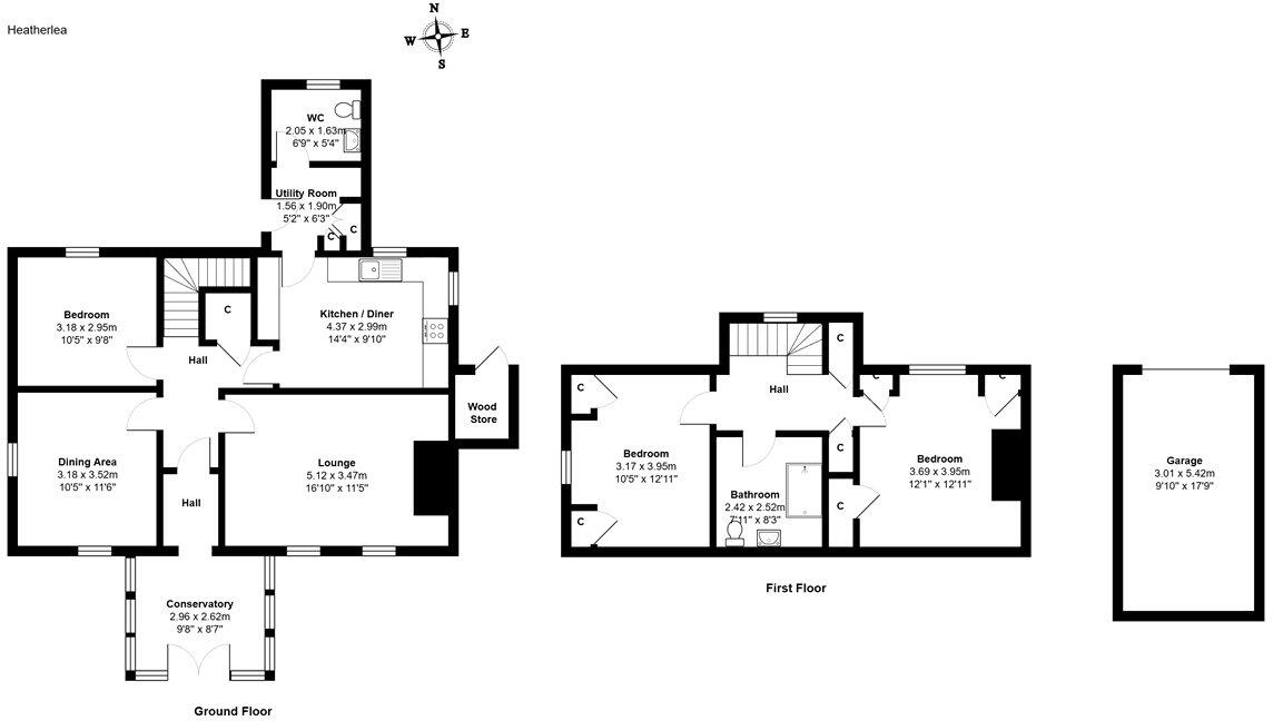 Heatherlea, Archiestown, Aberlour, Moray, AB38 floorplan