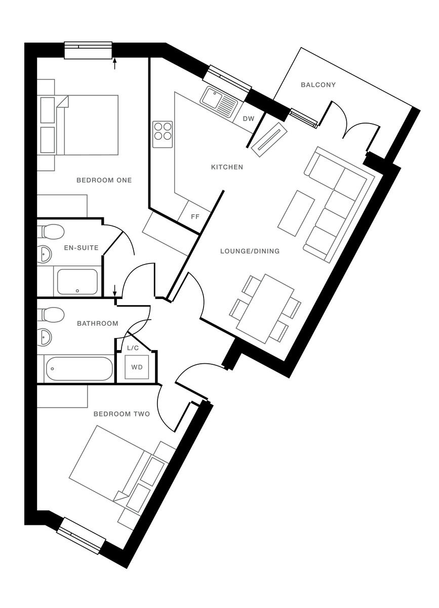 The Cypress, Aylesbury floorplan