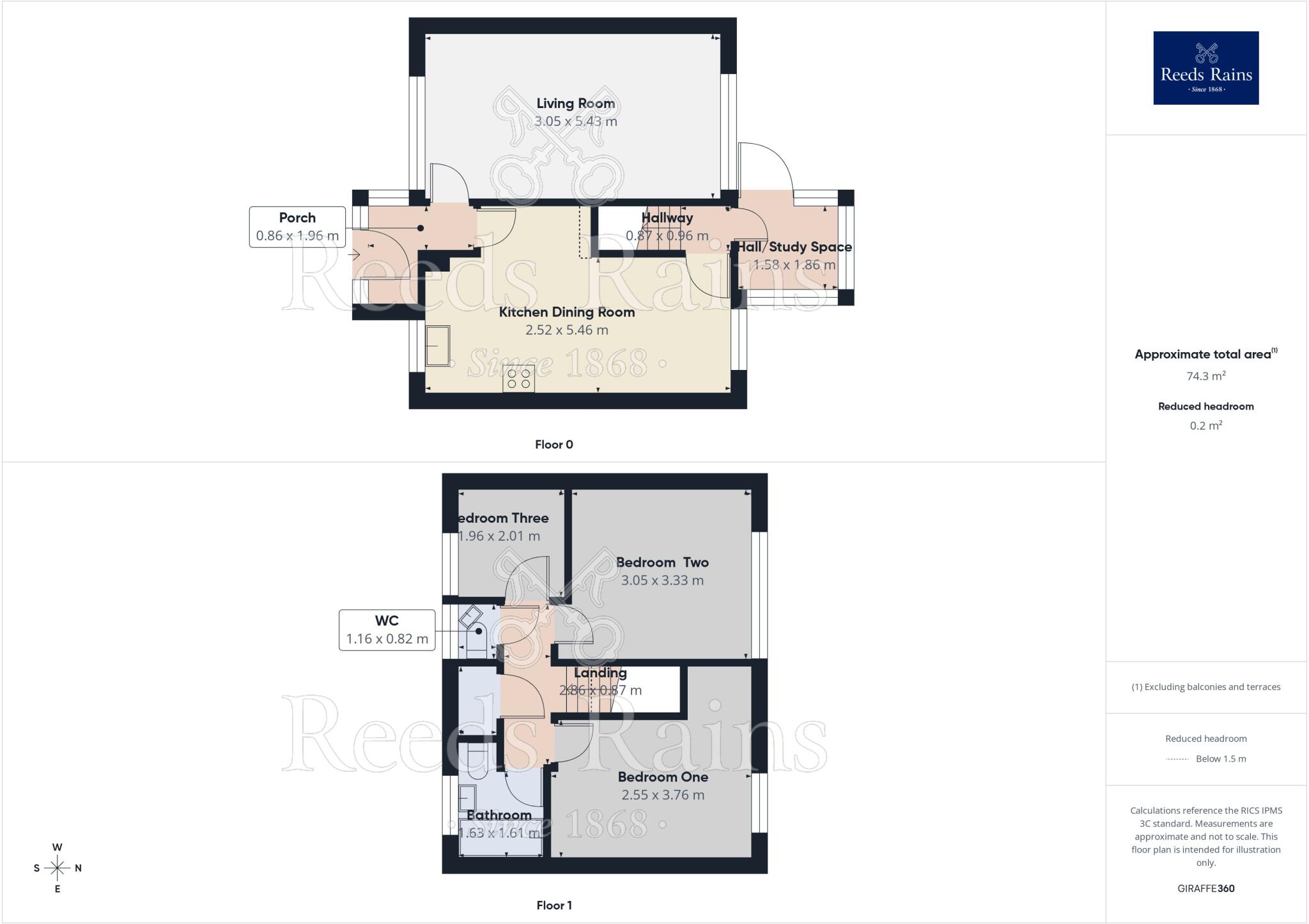 Epsom Avenue, Sale, Greater Manchester, M33 floorplan