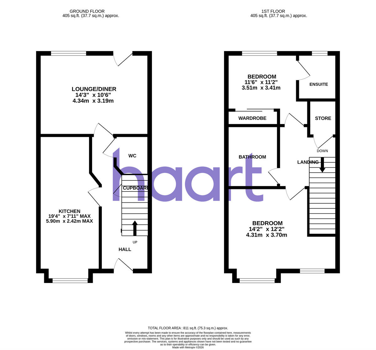 Fairwater Drive, Shepperton floorplan