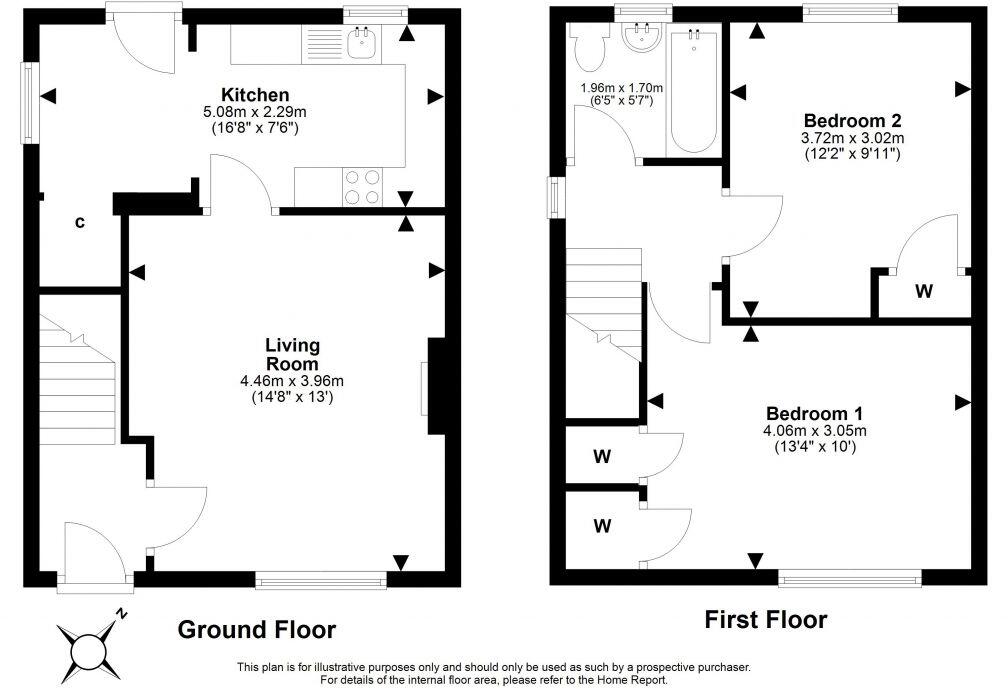 263 Lasswade Road, Edinburgh, EH17 8JA floorplan