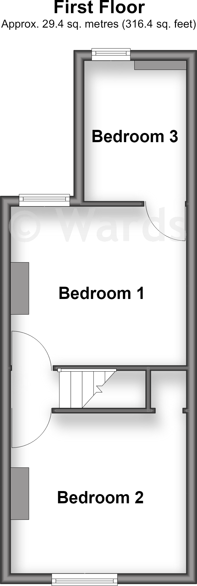 Ivy Street, Rainham, Gillingham, Kent floorplan