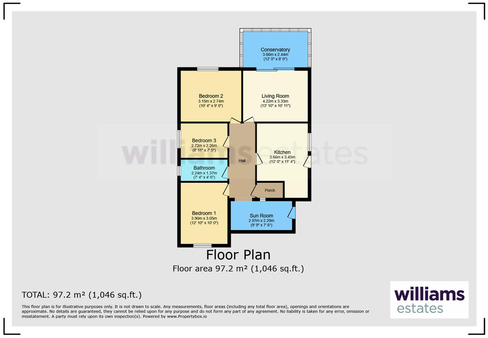 Beverley Drive, Prestatyn, LL19 floorplan