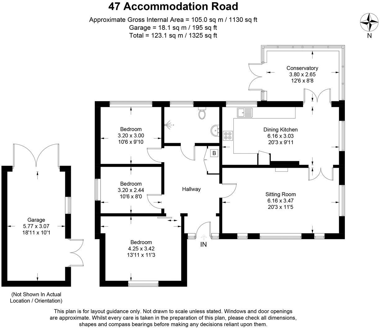 47 Accommodation Road, Horncastle floorplan