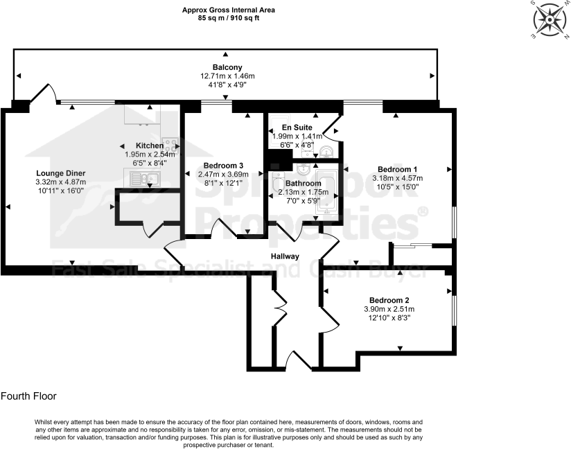 Streamlight Tower, Province Square, London, Greater London floorplan