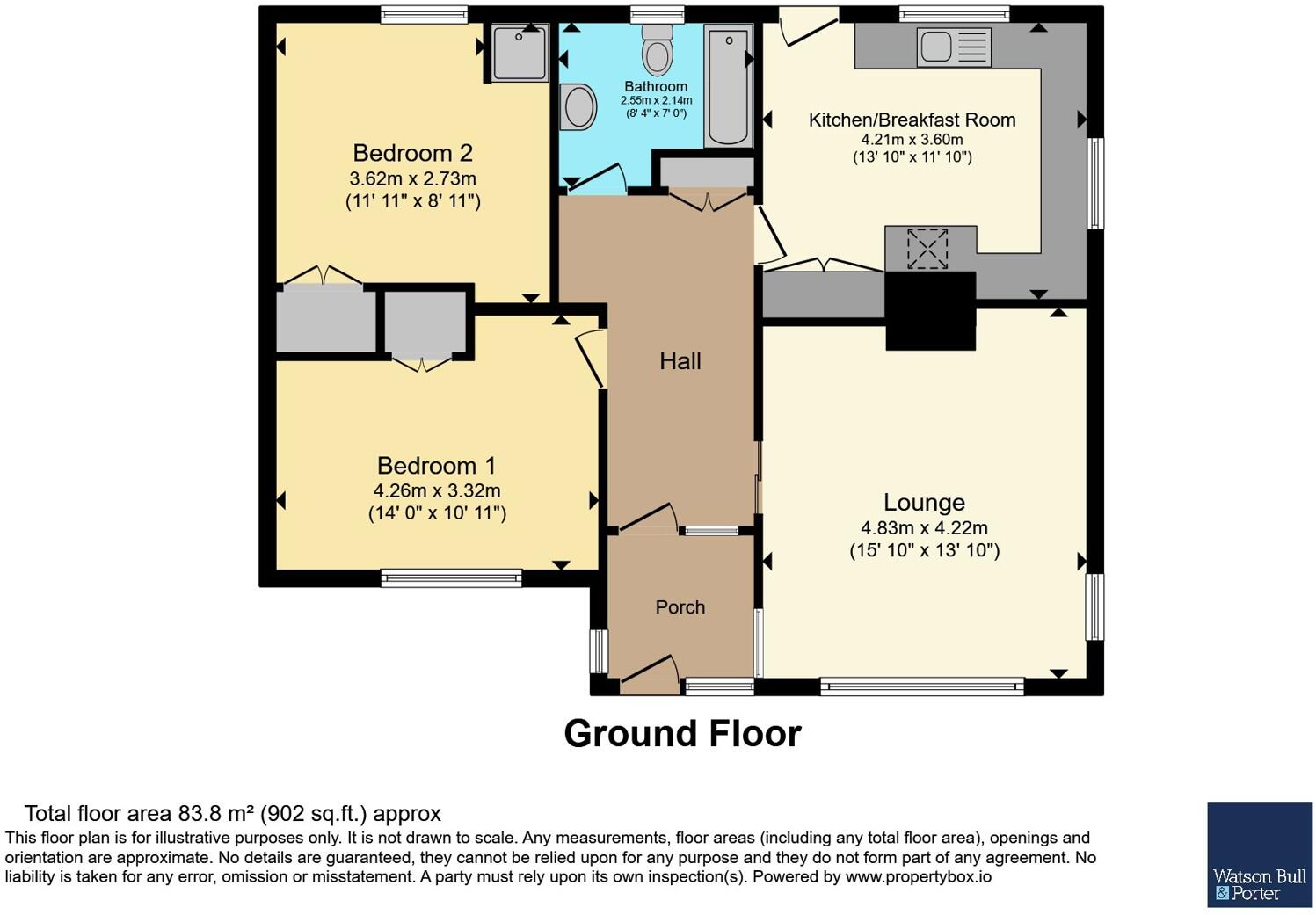 The Broadway, TOTLAND BAY, Isle of Wight, PO39 floorplan